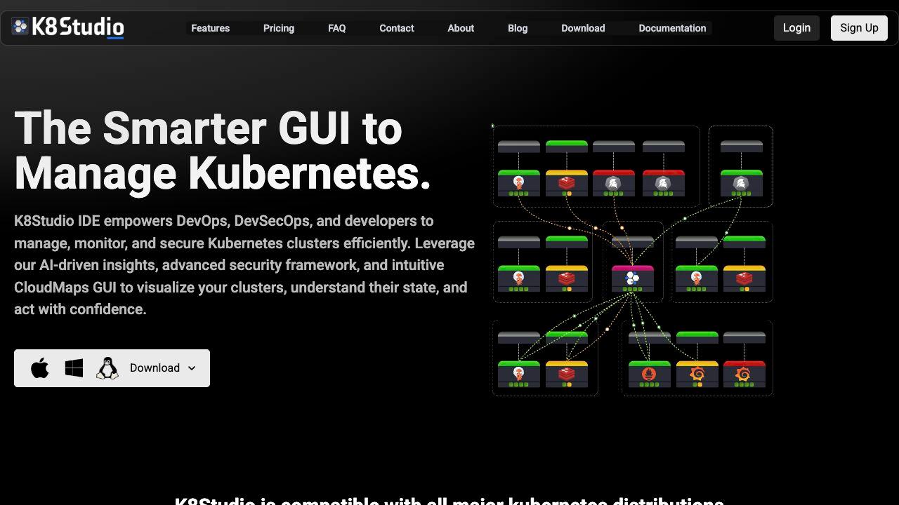 K8Studio Kubernetes IDE screenshot