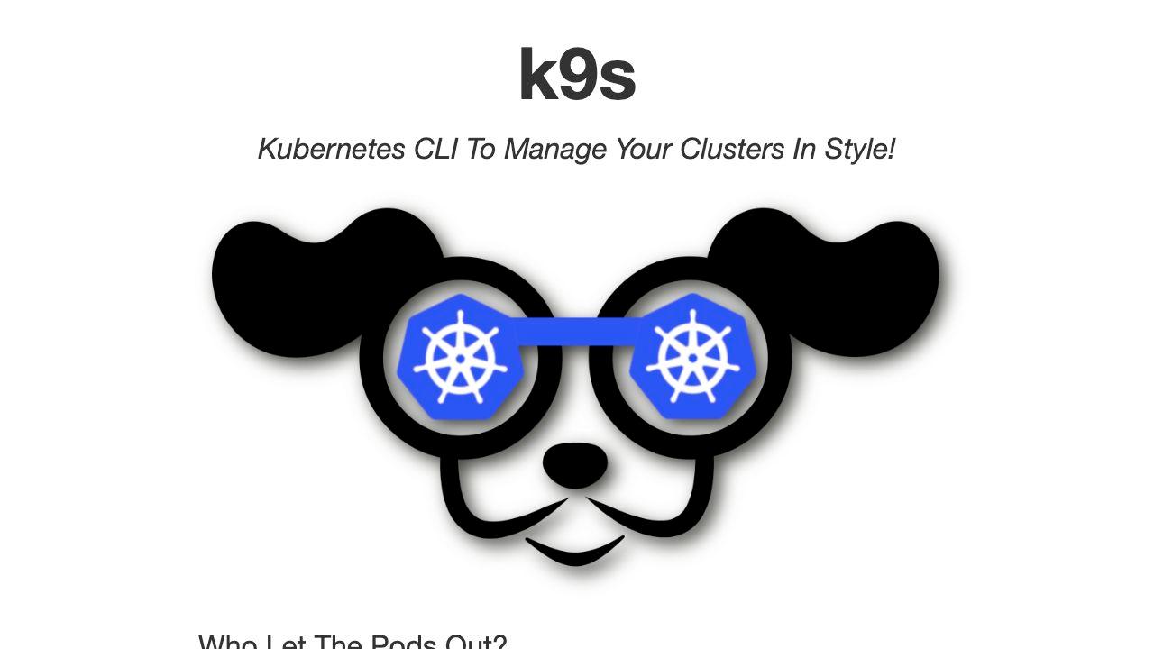 K9s Kubernetes terminal dashboard screenshot
