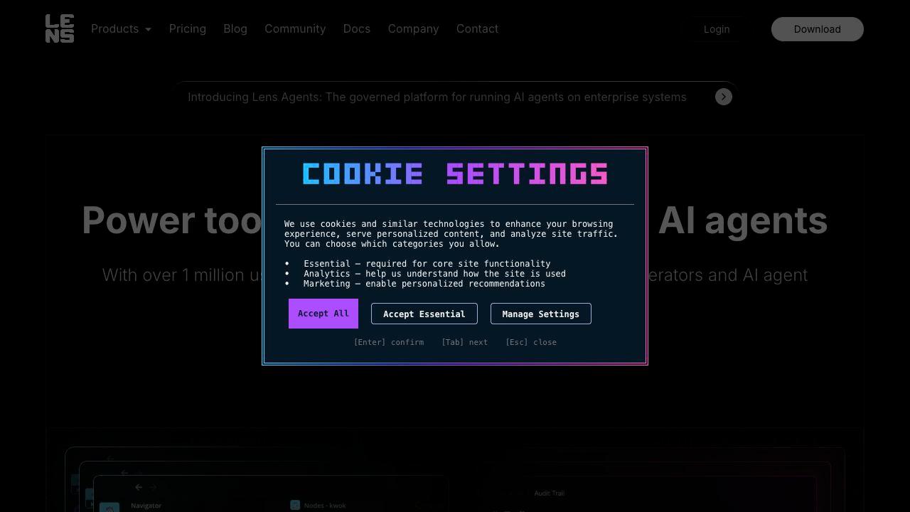 Lens Kubernetes IDE screenshot